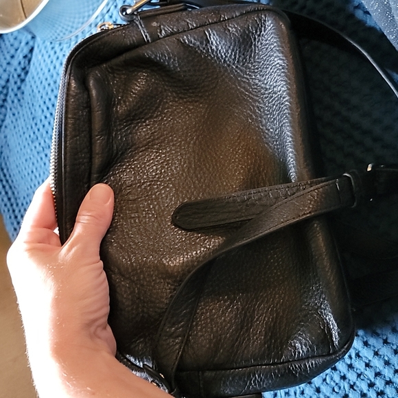 Vintage Black leather Atelier Noir bag - Picture 4 of 4